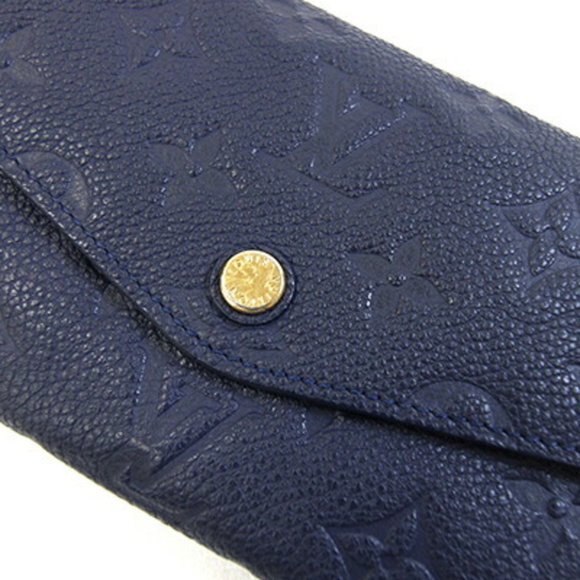 Louis Vuitton Bi-fold Long Wallet Monogram Empreinte Portefeuille Curie's M60... - Picture 9 of 10